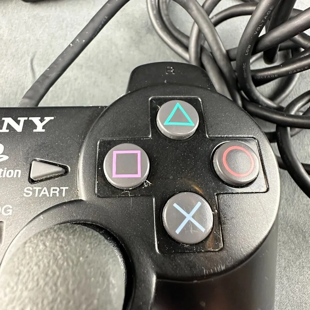 Genuine Sony PlayStation 2 PS1 PS2 Analog Controller DualShock 2 Wired SCPH10010